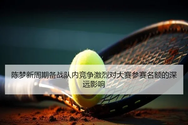 陈梦新周期备战队内竞争激烈对大赛参赛名额的深远影响